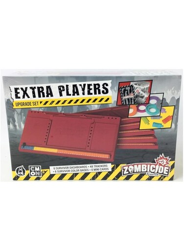CMON Zombicide 2nd Edition Extra Players Upgrade Set   Strategy Board Game   Cooperative Game for Teens &amp; Adults   Zombie Board Game   Ages 14+   1-12 Players Made ,Multi Color,ZCD008
