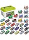 30 Pcs Pull Back Toy Cars Airplanes with Storage Box, Alloy Mini Race Push and Pull Back Cars Planes Vehicles Toys for Kids, Party Favors Toy Cars Suitable for 3+ Years Old Kids Boys Girls Gift