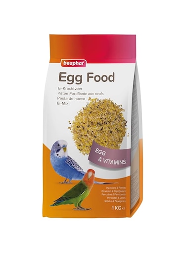 Beaphar Egg Food for Parakeets &amp; Parrots - 1KG