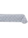 Dii Tablecloth Vinyl Table Top, 60 X 84, Navy Grid