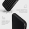 جراب Burga Nightfall Premium لهاتف iPhone 17 Pro Max، متوافق مع غطاء صلب مزدوج الطبقات مع حماية من السيليكون - غطاء مقاوم للخدوش والصدمات