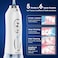 H2ofloss Water Flosser Professional Cordless Dental Oral Irrigator - Portable and Rechargeable IPX7 Waterproof Water Flossing for Teeth Cleaning,300ml Reservoir Home and Travel