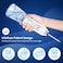 H2ofloss Water Flosser Professional Cordless Dental Oral Irrigator - Portable and Rechargeable IPX7 Waterproof Water Flossing for Teeth Cleaning,300ml Reservoir Home and Travel