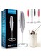 HOME Milk Frother Handheld With a special stainless steel holder, Foam Maker for Lattes, Whisk Drink Mixer for Coffee, Mini Foamer for Cappuccino, Frappe, Matcha And Hot Chocolate