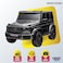Lovely Baby Mercedes-Benz Powered Riding Jeep for Kids LB G63DX, Car w/ Remote-Control, Light &amp; Music 1-6 Yrs - Grey