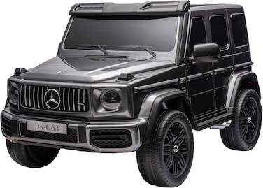 Lovely Baby Mercedes-Benz Powered Riding Jeep for Kids LB G63DX, Car w/ Remote-Control, Light &amp; Music 1-6 Yrs - Grey