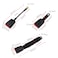 Universal 3-point Car Retrofit Seat Belt With Emergency Locking &ndash; Iron Buckle