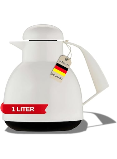 Helios Day Vacuum Jug White 1 Litre, 30 x 30 x 20.9 cm