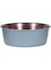 Zolux Stainless Steel Non-Slip Dog Bowl, 2.7 Liter Capacity, Multicolor