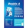 Double A Premium A4 Printing Paper White 80GSM 500 PCS x5