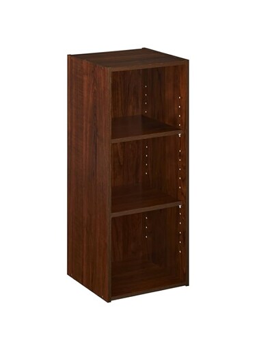 ClosetMaid 1305 3-Shelf Organizer, Dark Cherry