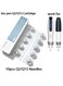10 Pieces 25-Pin Microneedling Replacement Cartridges for Derma Pen Q2