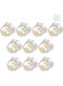 10 Pieces 25-Pin Microneedling Replacement Cartridges for Derma Pen Q2