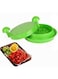 GulfDealz Kitchen Durable Meat, Garlic and chopping up vegetables Shredder, Plastic Material - Green