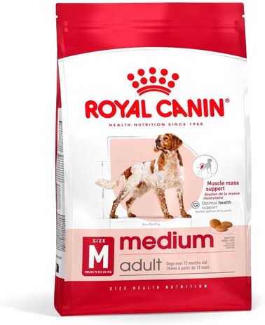 Royal Canin Medium Adult Dry Dog Food - 15KG