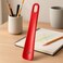 Fitto Plastic Shoe Horn Red - Long Shoehorn for Men &amp; Women, Portable Shoe Aid for Boots and Shoes, Lightweight Travel Footwear Accessory