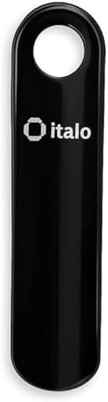 Fitto Plastic Shoe Horn - Black Shoehorn for Men & Women, Lightweight Shoe Aid & Slip-On Shoe Helper