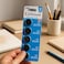 Fitto 3V Lithium Button Cell Coin Battery Pack of 5 for Watches, Remotes, Key Fobs, Calculators, CMOS