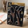 Fitto Tailoring Scissors Set - Pack of 4 Stainless Steel Sewing Scissors Fabric Shears for Dressmaking Craft Thread Snips Ergonomic Handles