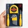 Fitto Multipurpose Tool Kit &ndash; Measuring Tape, Utility Cutter, L-Shape Hex Key (Allen) Set &amp; Screwdriver Set, Compact Portable Hand Tools