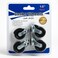 Fitto 1.5 Inch Caster Wheels Black - Pack of 4   Replacement Furniture & Chair Swivel Rolling Wheels 38mm
