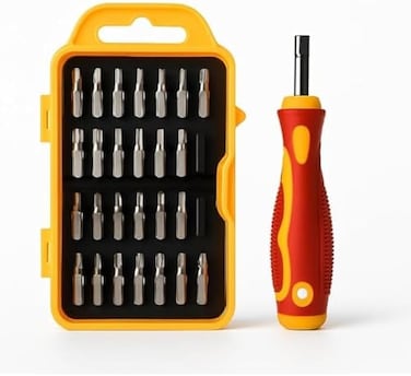 Fitto 45-in-1 Screwdriver Set with Ratchet Handle &amp; Magnetic Bits - Precision Multi-Bit Screwdriver Kit for Electronics, Home &amp; Car Repairs
