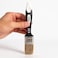 Fitto 1 Inch Paint Brush Assorted Colors - Flat Paintbrush for Acrylic, Oil, Watercolor, Crafts &amp; DIY Touch-Up