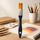 Fitto 1 Inch Paint Brush Assorted Colors - Flat Paintbrush for Acrylic, Oil, Watercolor, Crafts &amp; DIY Touch-Up