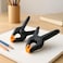 Fitto 4 Inch Plastic A-Shaped Clips Pack of 2 - 4 Inch Clothes Pegs Laundry Clips Multi-Purpose Bag Sealing Clips