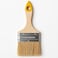 Fitto 3 Inch Paint Brush Wooden Handle, Flat Paintbrush for Interior &amp; Exterior, Acrylic Oil Latex