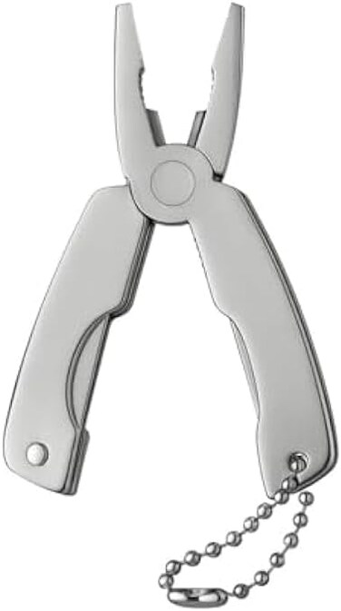 Fitto 10-in-1 Multi Tool Pocket Pliers with Knife, Saw, Screwdrivers, Bottle Opener, Can Opener, File, Scissors &ndash; Camping EDC Survival Tool