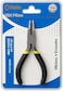 Fitto 4.5-inch Flat Nose Mini Pliers Black - Small Flat-Nose Pliers for Jewelry Making, Crafts, Electronics &amp; Wire Work