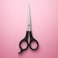 Fitto Hair Cutting Scissors 15.5 cm (6.1) Black Handle - Barber & Salon Hairdressing Shears for Hair Cutting and Styling