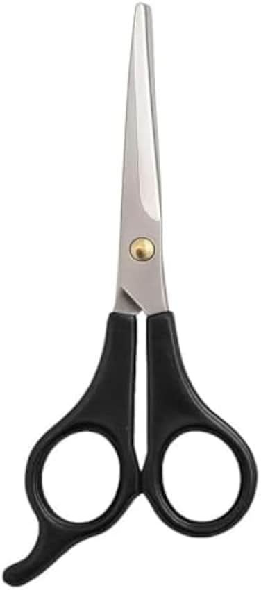 Fitto Hair Cutting Scissors 15.5 cm (6.1) Black Handle - Barber & Salon Hairdressing Shears for Hair Cutting and Styling