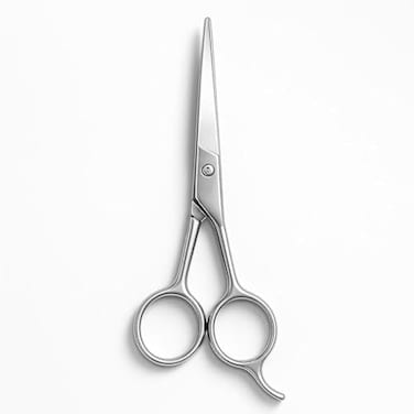 Fitto Stainless Steel Haircut Scissors 15cm (6in) Barber Hair Cutting Shears Hairdressing Scissors Salon