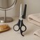 Fitto Hair Cutting Scissors with Cap Black Handle Barber Shears Hairdressing Scissors Salon Cutting Shears Home Use