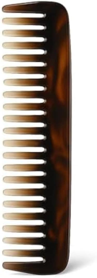 Fitto Medium Shampoo Comb Scalp Massager for Hair, Dandruff & Massage - Coffee