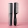Fitto Professional Hair Styling Comb Set - 6pc Salon Comb Kit: Tail Comb, Cutting Comb, Wide-Tooth Detangling Comb, Barber Comb, Anti-Static Heat Resistant