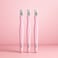 Fitto Cuticle Knife Set of 3 Pink - Nail Cuticle Remover &amp; Trimmer, Stainless Steel Manicure Pedicure Tool, Cuticle Pusher Knife for Nail Care