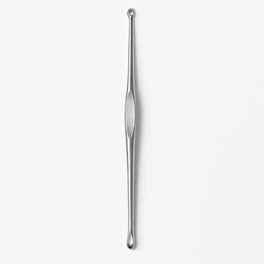 Fitto Stainless Steel Ear Pick &amp; Pimple Extractor 11cm - Earwax Remover, Blackhead Comedone Extractor, Acne Extraction Tool
