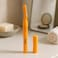 Fitto Eyebrow Razor Facial Hair Remover & Shaper - Orange, 15cm - Precision Eyebrow Trimmer Dermaplaning Tool