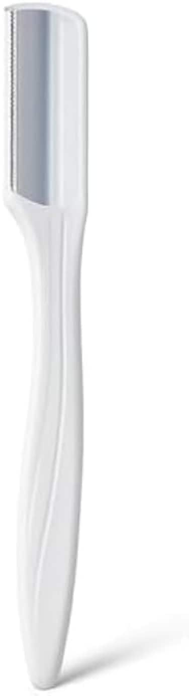 Fitto Eyebrow Razor White - Precision Facial Hair Remover &amp; Eyebrow Trimmer, Dermaplaning Razor for Women