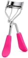 Fitto Pink Eyelash Curler - Stainless Steel Lash Curler with Silicone Pad, Portable Makeup Eyelash Curler for Natural &amp; False Lashes