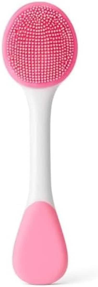 Fitto Face Cleansing Brush Pink - Facial Cleansing Brush Gentle Face Brush for Deep Cleansing &amp; Exfoliation