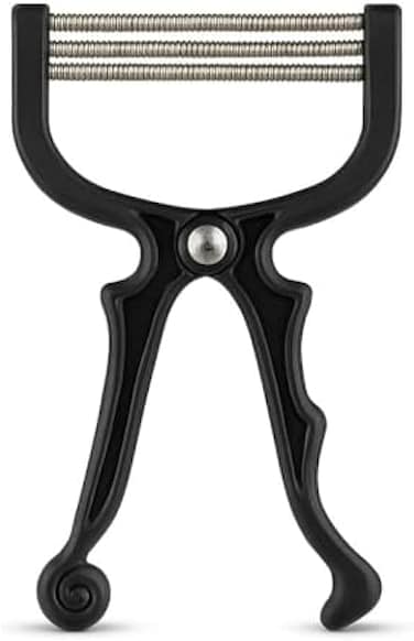 Fitto Facial Hair Remover Black 15cm &ndash; Women's Face Razor &amp; Eyebrow Razor Dermaplaning Tool with Stainless Steel Blade