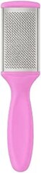 Fitto Stainless Steel Foot File Pink - Callus Remover Pedicure Rasp for Dead Skin and Hard Heels