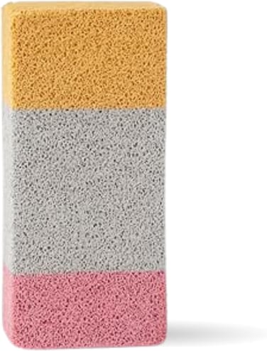 Fitto Pumice Stone for Feet Exfoliating Foot Stone Callus Remover Dead Skin Remover Pedicure Foot File Without Handle