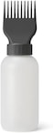 Fitto Hair Dye Bottle White - Refillable Squeeze Applicator Bottle for Hair Color, Dye Mixing, Tint &amp; Bleach - Salon and Home Use