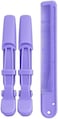 Fitto Purple Hair Styling Clip Set - Alligator Sectioning Hair Clips for Salon & Home Hairdressing, Styling, Sectioning