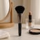 Fitto Black Makeup Brush 16cm - Travel Eyeshadow &amp; Concealer Blending Brush, Soft Synthetic Bristles for Face, Powder, Blush, Contour